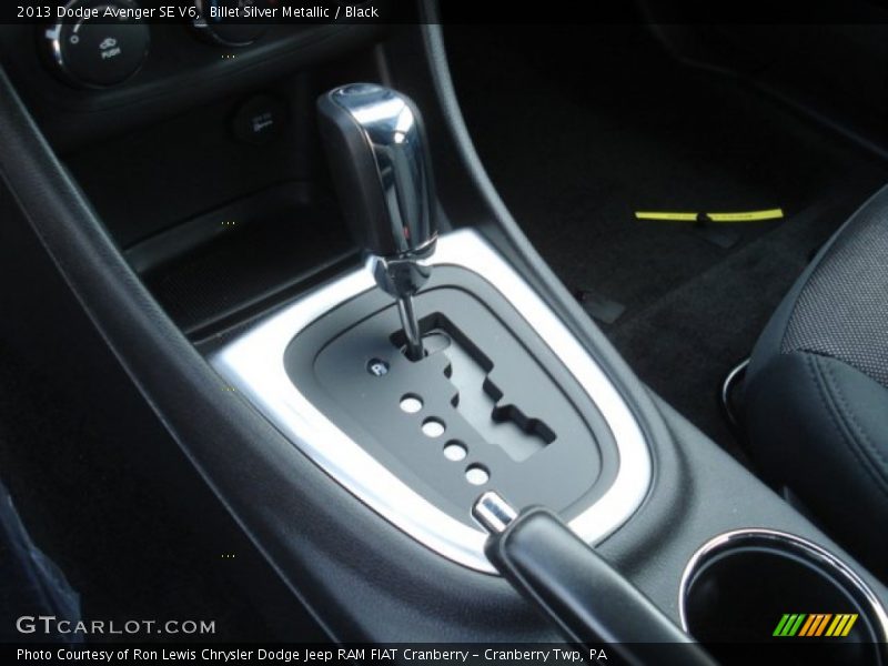 Billet Silver Metallic / Black 2013 Dodge Avenger SE V6