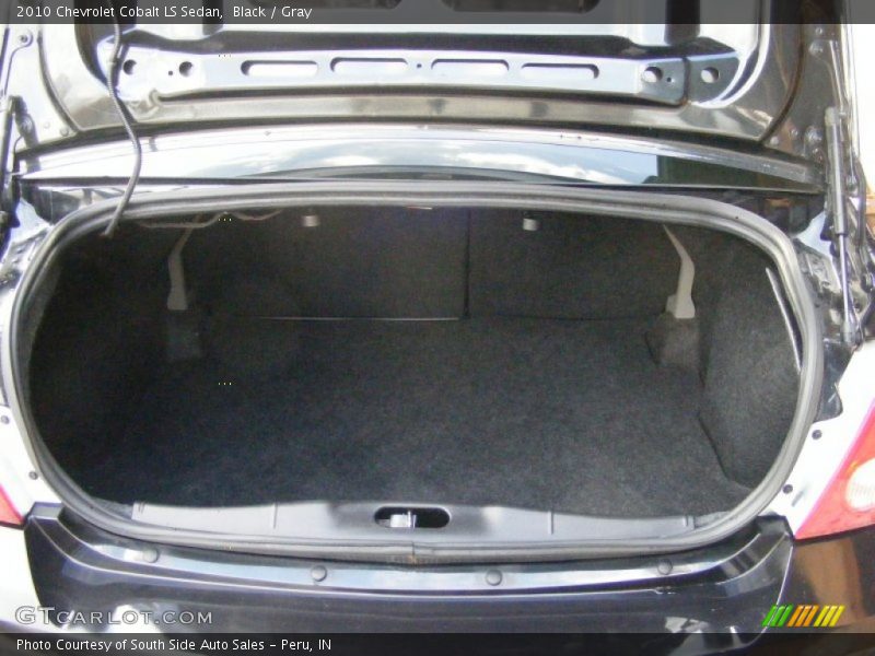 Black / Gray 2010 Chevrolet Cobalt LS Sedan