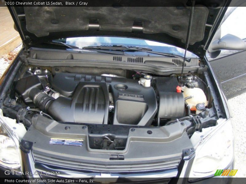 Black / Gray 2010 Chevrolet Cobalt LS Sedan