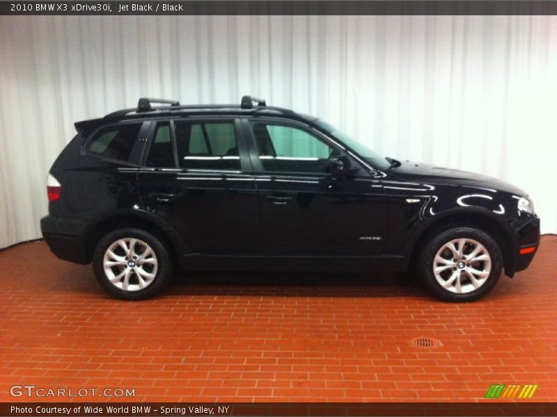 Jet Black / Black 2010 BMW X3 xDrive30i