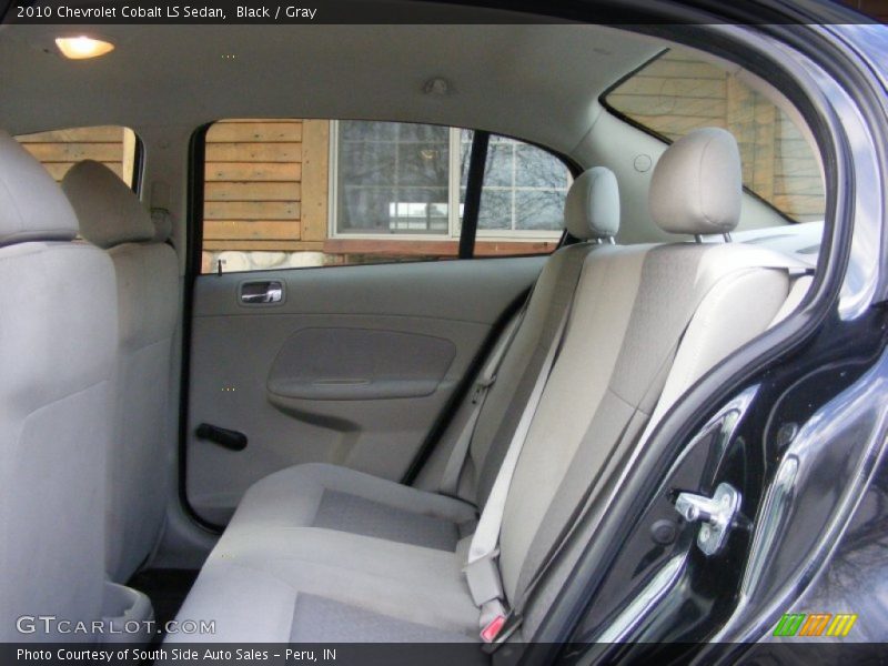 Black / Gray 2010 Chevrolet Cobalt LS Sedan
