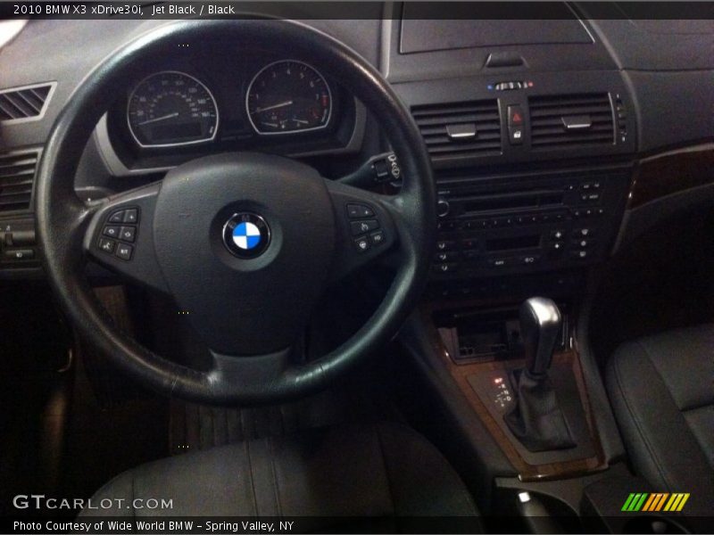 Jet Black / Black 2010 BMW X3 xDrive30i