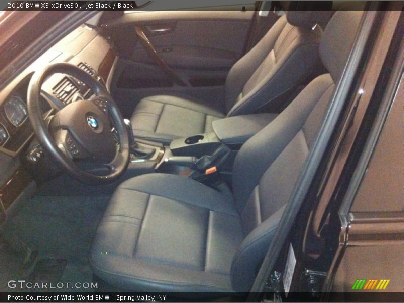 Jet Black / Black 2010 BMW X3 xDrive30i