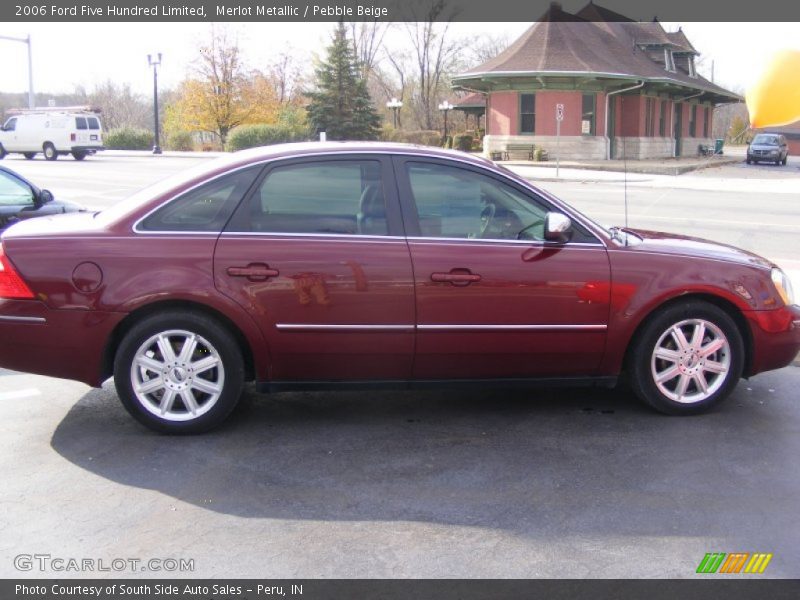 Merlot Metallic / Pebble Beige 2006 Ford Five Hundred Limited