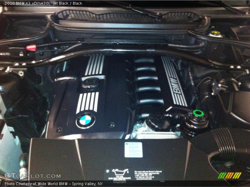 Jet Black / Black 2010 BMW X3 xDrive30i