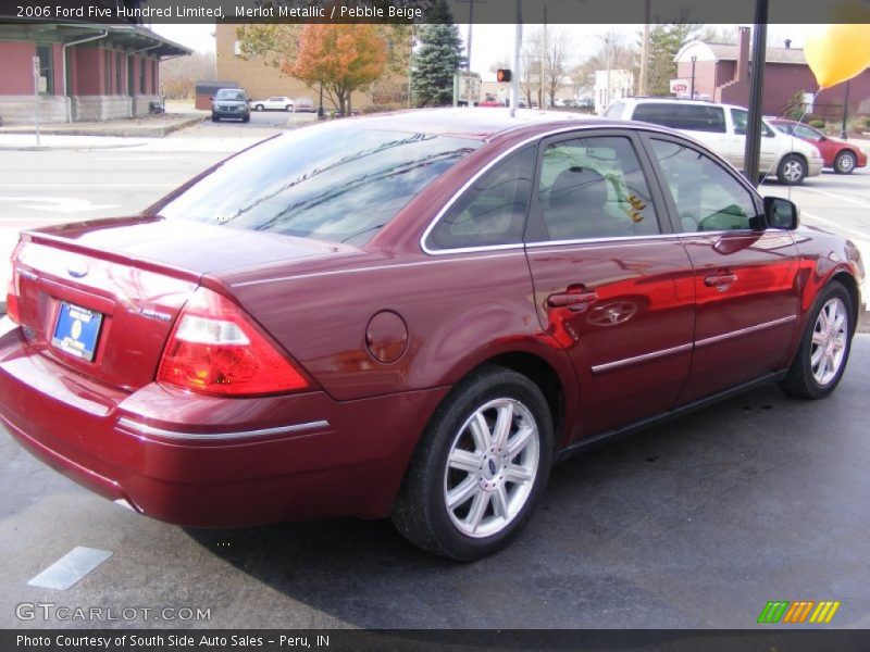 Merlot Metallic / Pebble Beige 2006 Ford Five Hundred Limited