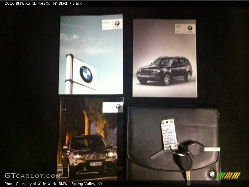 Jet Black / Black 2010 BMW X3 xDrive30i
