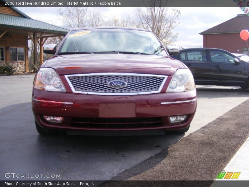 Merlot Metallic / Pebble Beige 2006 Ford Five Hundred Limited