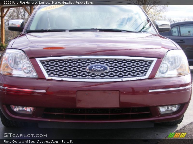 Merlot Metallic / Pebble Beige 2006 Ford Five Hundred Limited