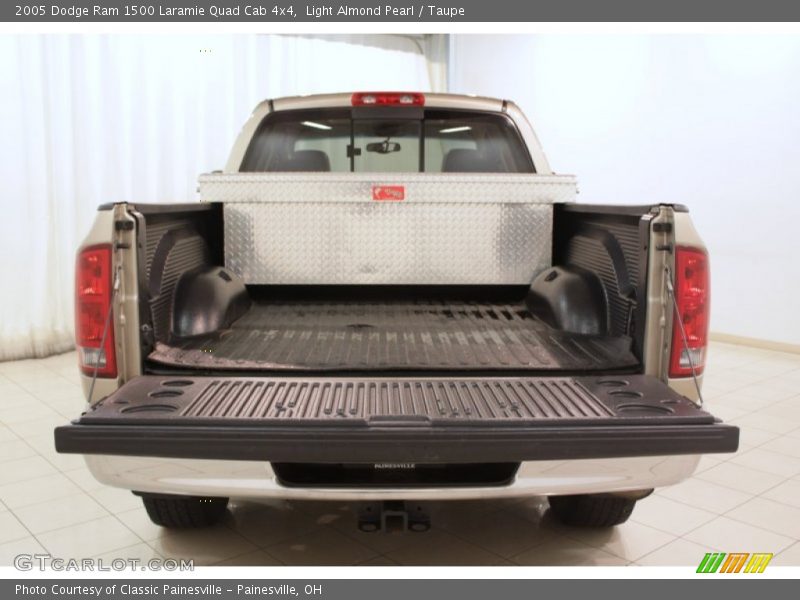 Light Almond Pearl / Taupe 2005 Dodge Ram 1500 Laramie Quad Cab 4x4