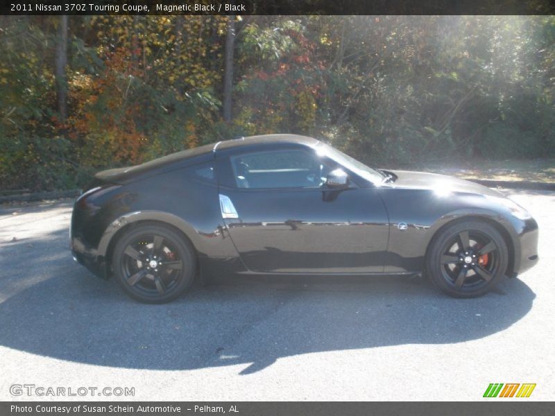 Magnetic Black / Black 2011 Nissan 370Z Touring Coupe