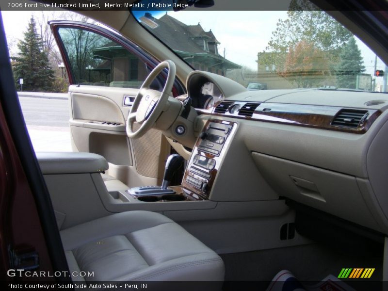 Merlot Metallic / Pebble Beige 2006 Ford Five Hundred Limited
