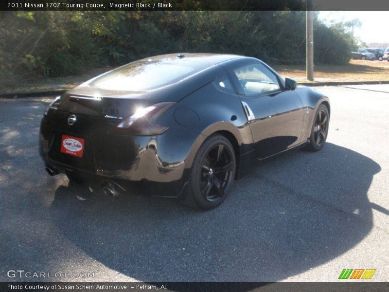 Magnetic Black / Black 2011 Nissan 370Z Touring Coupe