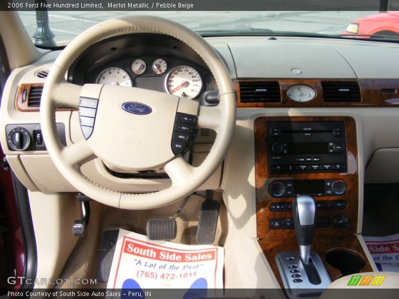 Merlot Metallic / Pebble Beige 2006 Ford Five Hundred Limited