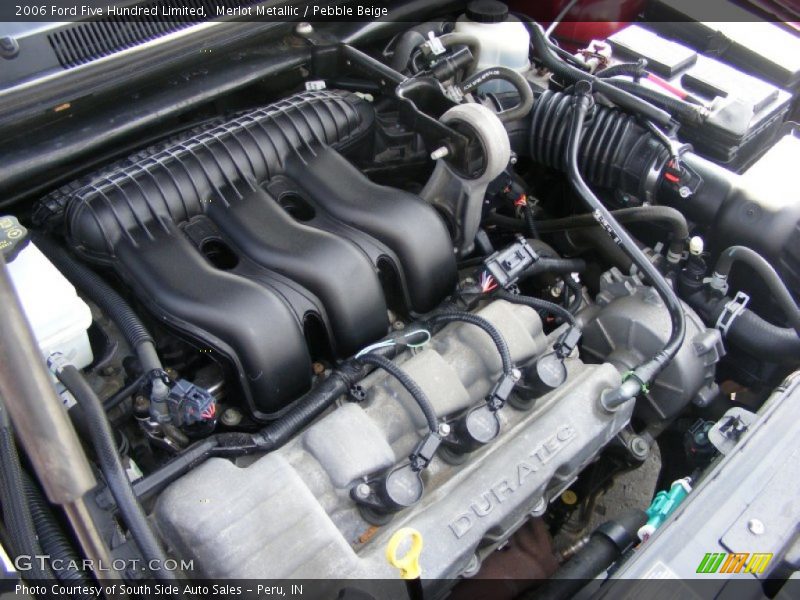 Merlot Metallic / Pebble Beige 2006 Ford Five Hundred Limited