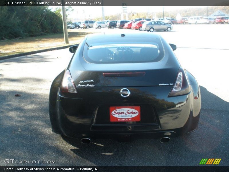 Magnetic Black / Black 2011 Nissan 370Z Touring Coupe