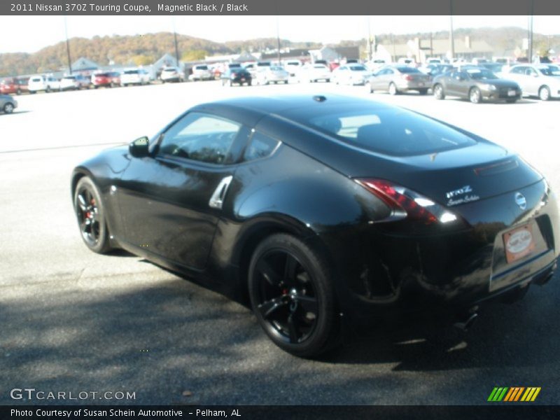 Magnetic Black / Black 2011 Nissan 370Z Touring Coupe