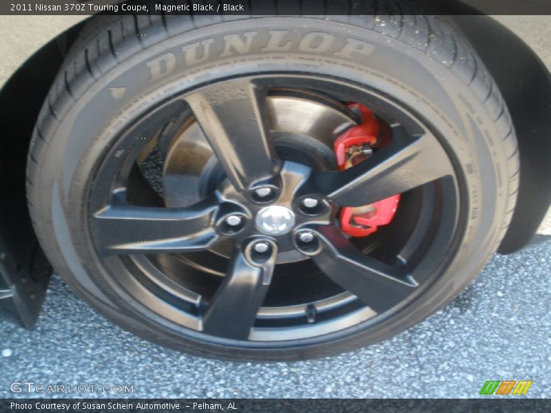Magnetic Black / Black 2011 Nissan 370Z Touring Coupe