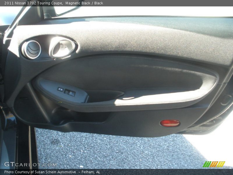 Magnetic Black / Black 2011 Nissan 370Z Touring Coupe