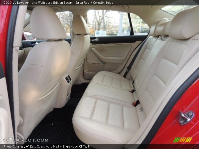Salsa Red / Cornsilk Beige 2010 Volkswagen Jetta Wolfsburg Edition Sedan