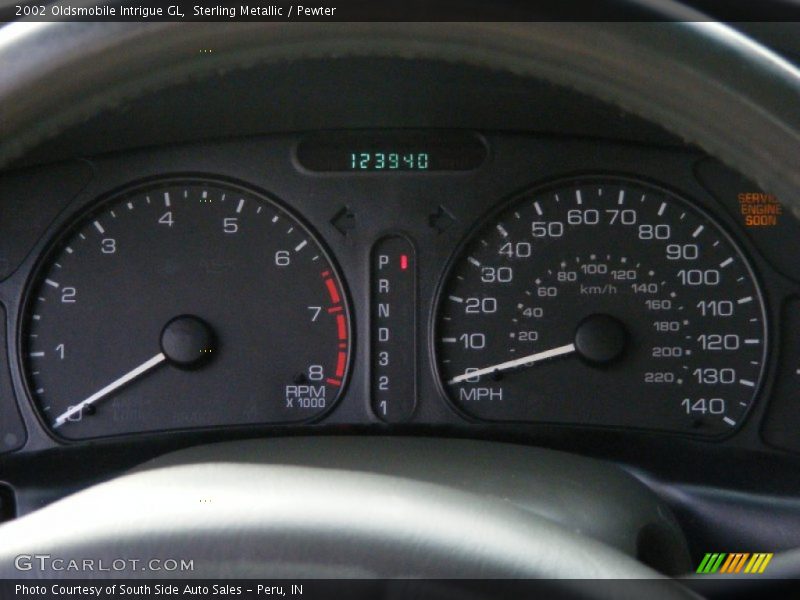 Sterling Metallic / Pewter 2002 Oldsmobile Intrigue GL
