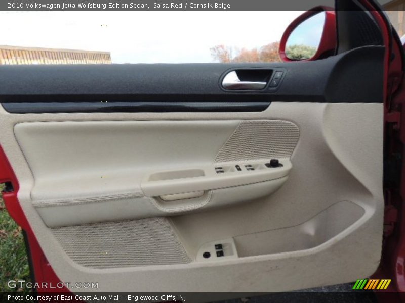Salsa Red / Cornsilk Beige 2010 Volkswagen Jetta Wolfsburg Edition Sedan