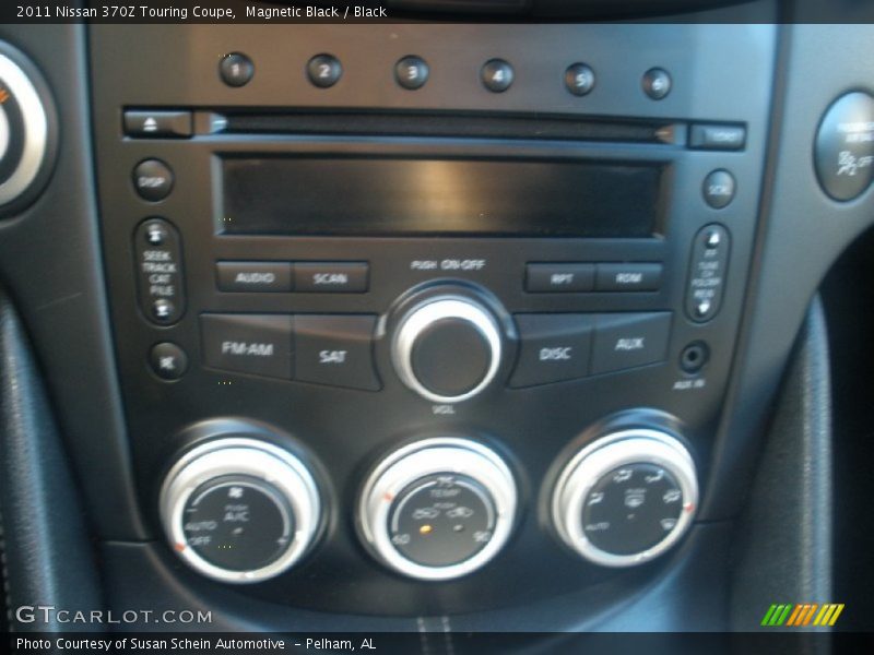 Magnetic Black / Black 2011 Nissan 370Z Touring Coupe