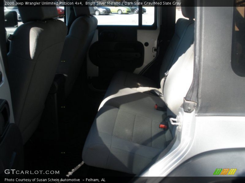 Bright Silver Metallic / Dark Slate Gray/Med Slate Gray 2008 Jeep Wrangler Unlimited Rubicon 4x4