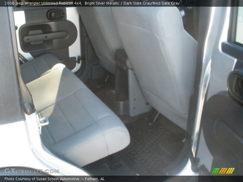 Bright Silver Metallic / Dark Slate Gray/Med Slate Gray 2008 Jeep Wrangler Unlimited Rubicon 4x4