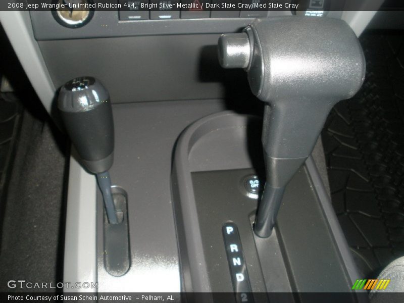 Bright Silver Metallic / Dark Slate Gray/Med Slate Gray 2008 Jeep Wrangler Unlimited Rubicon 4x4