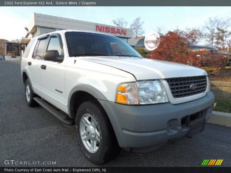 Oxford White / Graphite 2002 Ford Explorer XLS 4x4