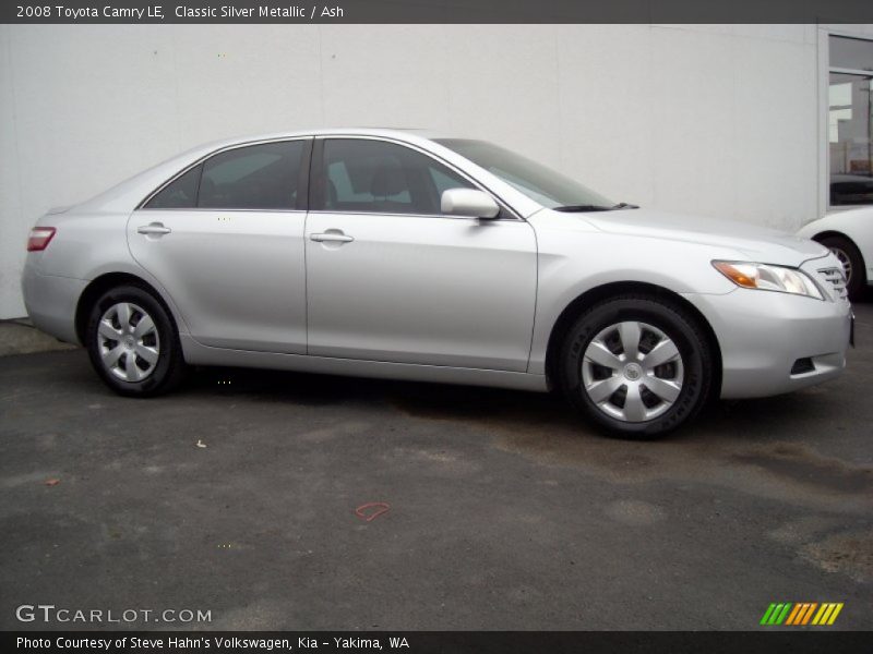 Classic Silver Metallic / Ash 2008 Toyota Camry LE