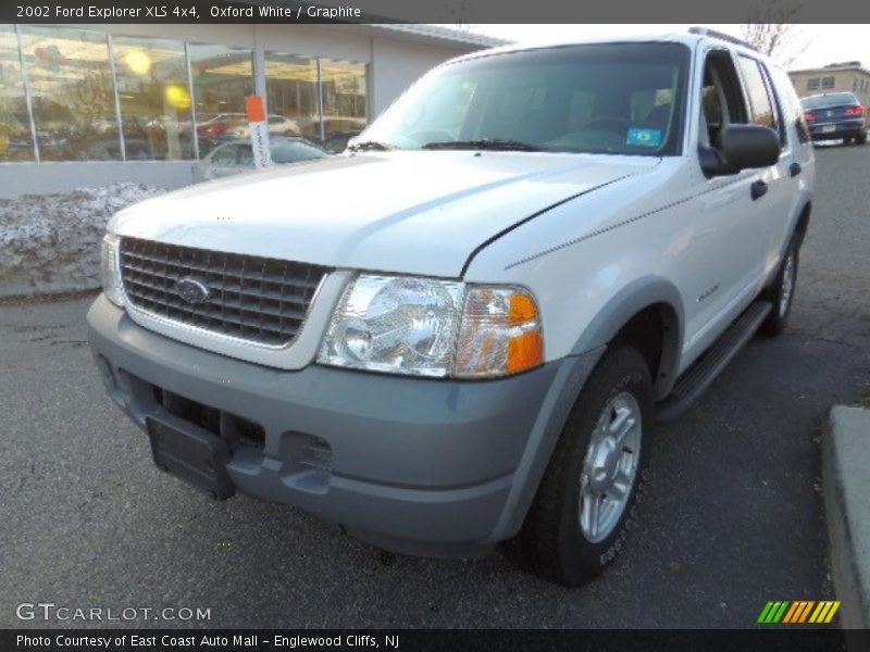 Oxford White / Graphite 2002 Ford Explorer XLS 4x4