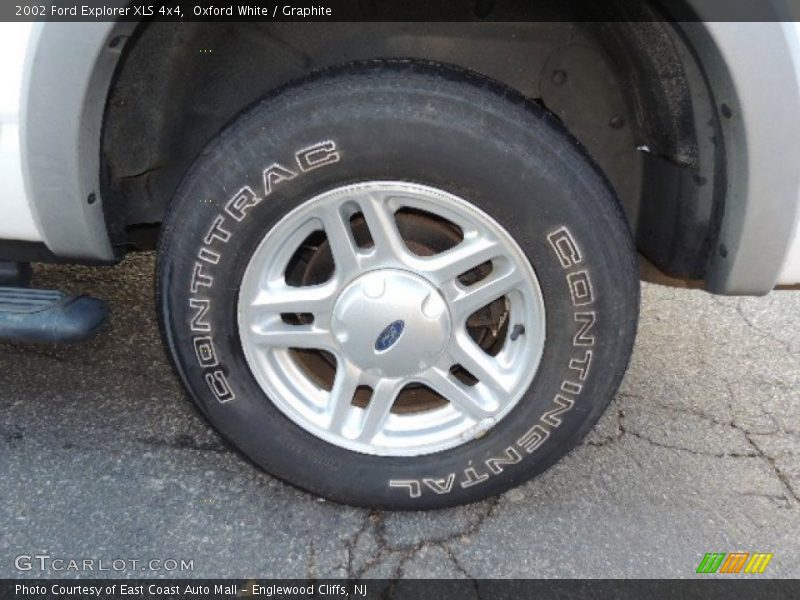 Oxford White / Graphite 2002 Ford Explorer XLS 4x4