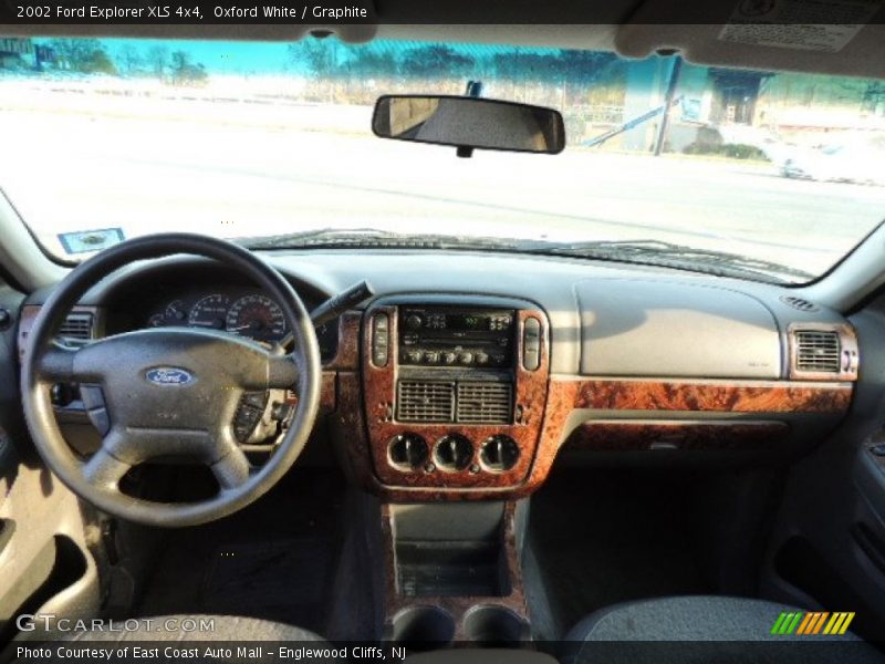 Oxford White / Graphite 2002 Ford Explorer XLS 4x4