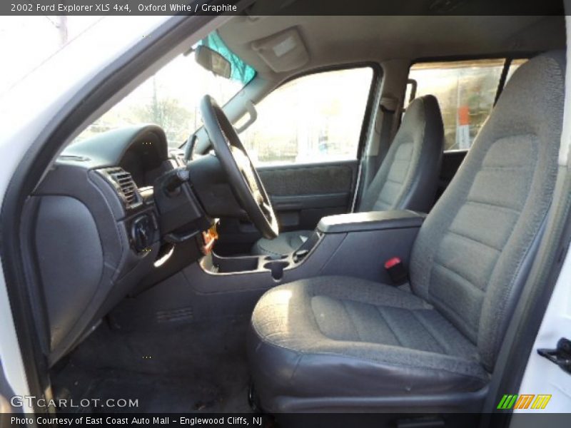 Oxford White / Graphite 2002 Ford Explorer XLS 4x4