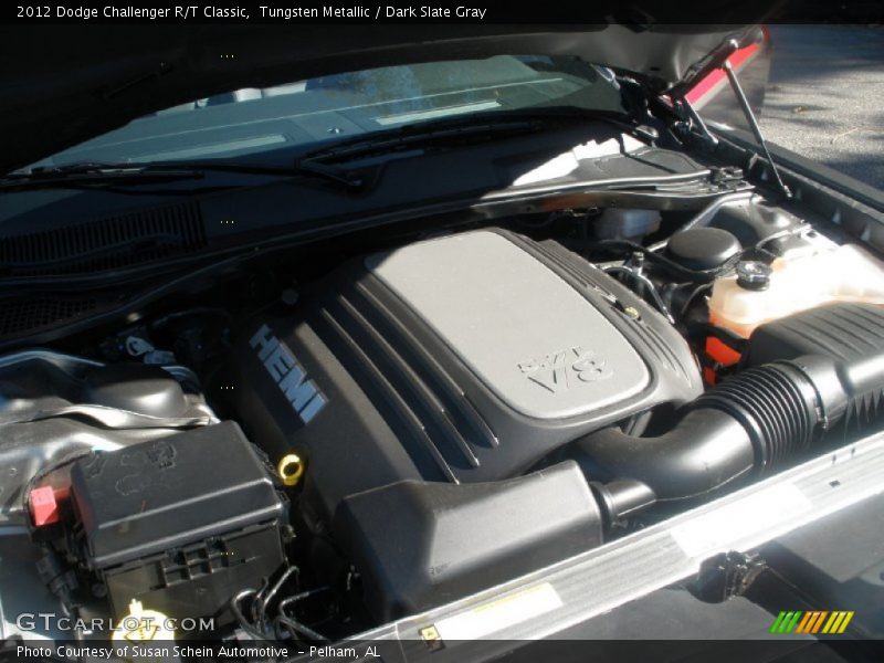 Tungsten Metallic / Dark Slate Gray 2012 Dodge Challenger R/T Classic