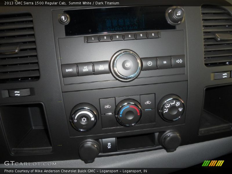 Controls of 2013 Sierra 1500 Regular Cab