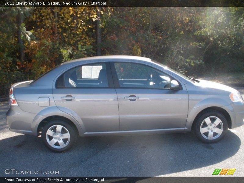 Medium Gray / Charcoal 2011 Chevrolet Aveo LT Sedan