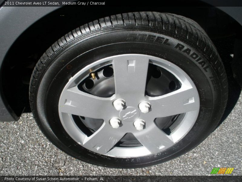 Medium Gray / Charcoal 2011 Chevrolet Aveo LT Sedan
