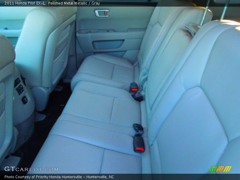 Polished Metal Metallic / Gray 2011 Honda Pilot EX-L