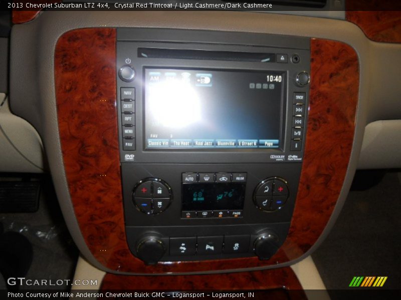 Crystal Red Tintcoat / Light Cashmere/Dark Cashmere 2013 Chevrolet Suburban LTZ 4x4