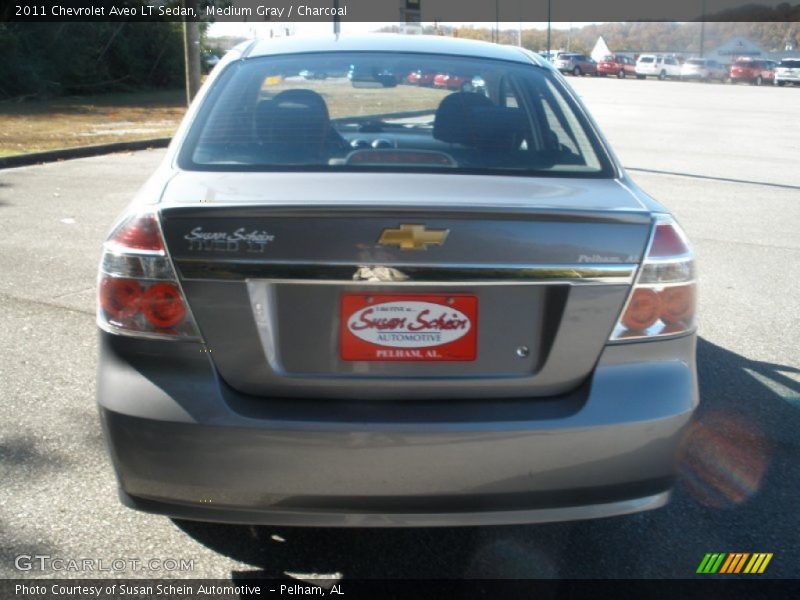 Medium Gray / Charcoal 2011 Chevrolet Aveo LT Sedan