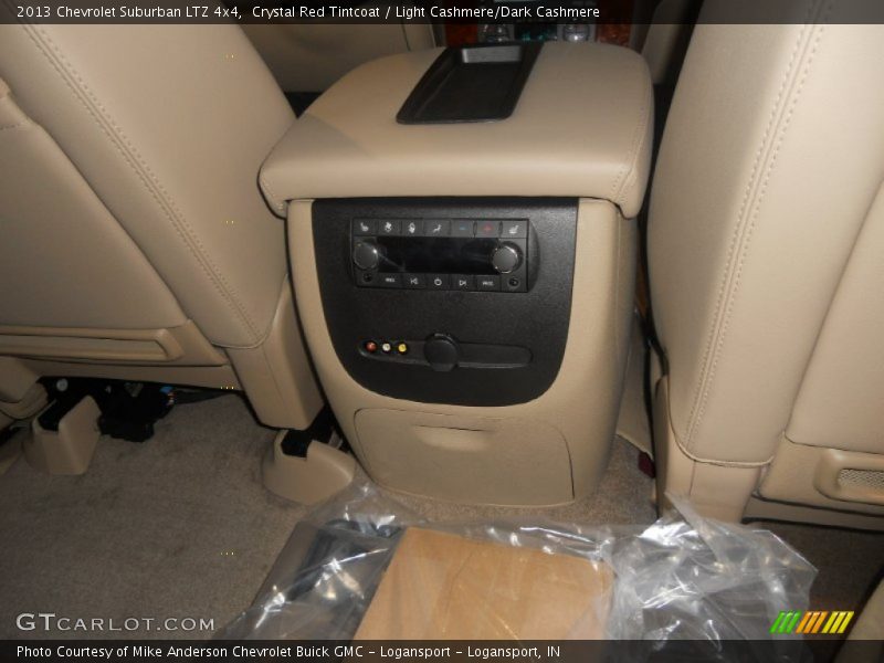 Crystal Red Tintcoat / Light Cashmere/Dark Cashmere 2013 Chevrolet Suburban LTZ 4x4