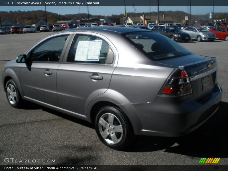 Medium Gray / Charcoal 2011 Chevrolet Aveo LT Sedan