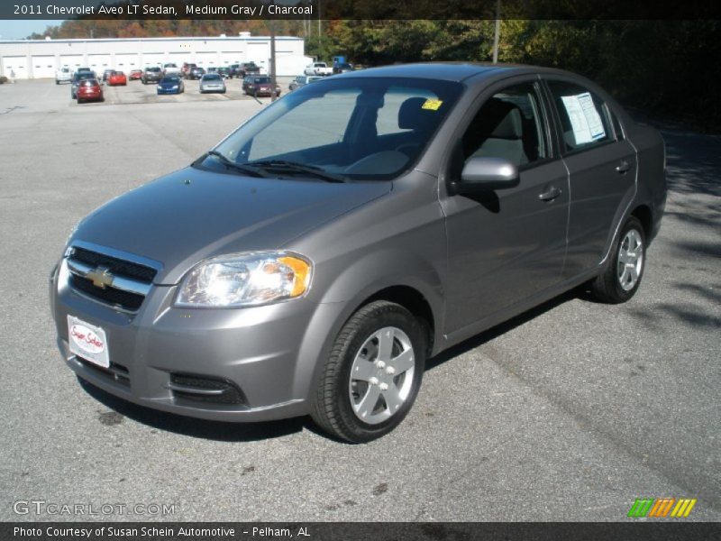 Medium Gray / Charcoal 2011 Chevrolet Aveo LT Sedan