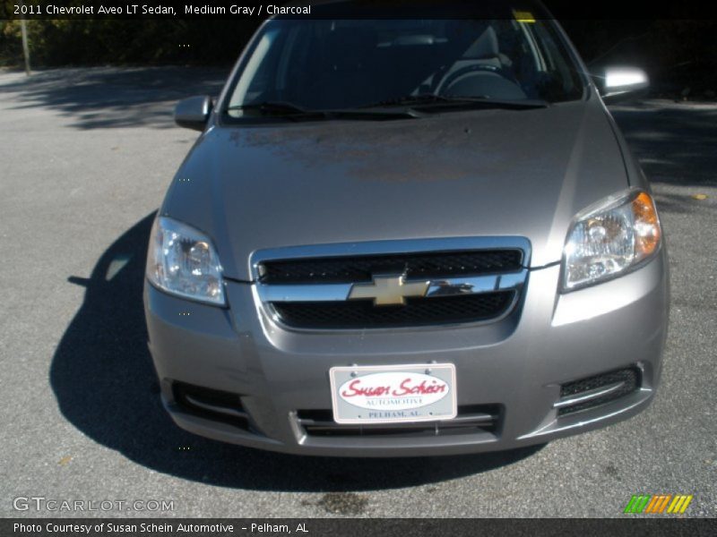 Medium Gray / Charcoal 2011 Chevrolet Aveo LT Sedan