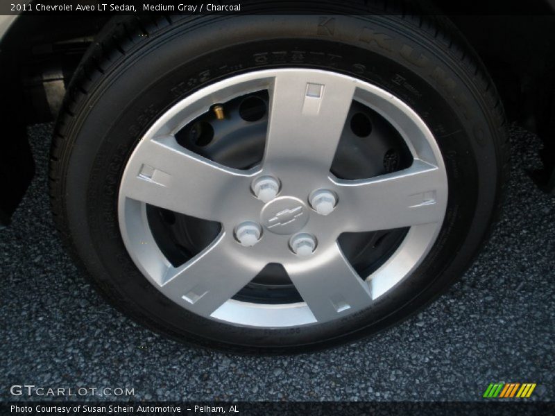 Medium Gray / Charcoal 2011 Chevrolet Aveo LT Sedan
