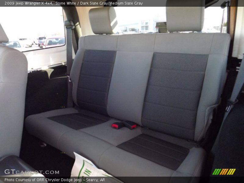 Stone White / Dark Slate Gray/Medium Slate Gray 2009 Jeep Wrangler X 4x4