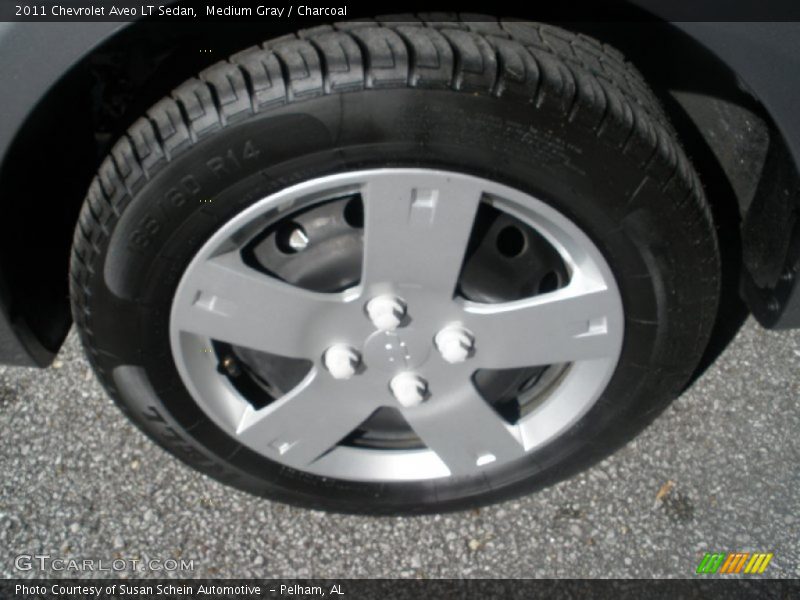 Medium Gray / Charcoal 2011 Chevrolet Aveo LT Sedan